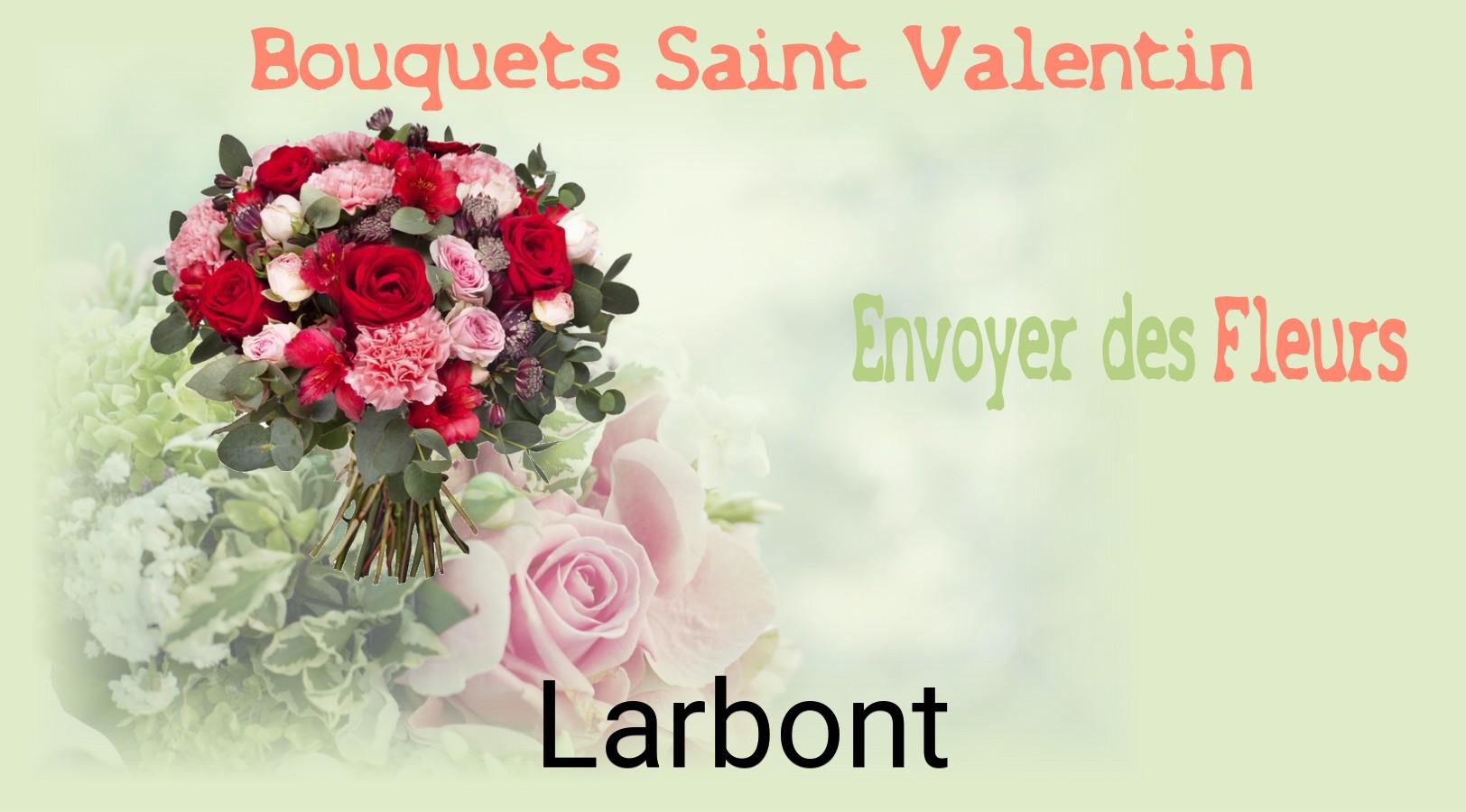 Roses de Saint-Valentin livrées à Larbont
